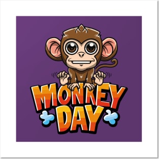 Monkey Day – December Posters and Art